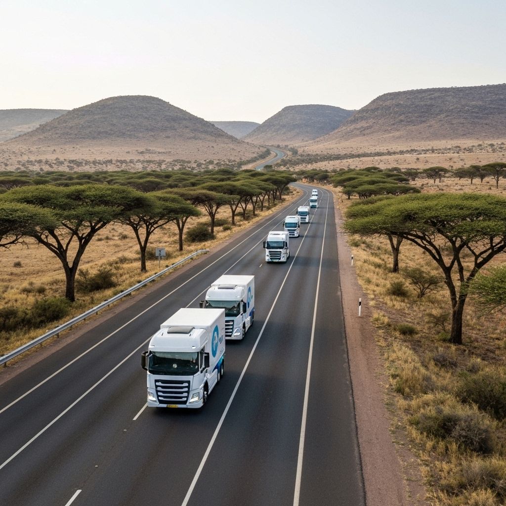 Eco-friendly truck fleet operations