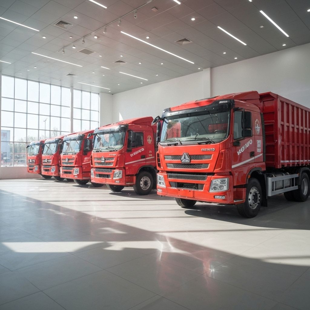 SS Group truck showroom