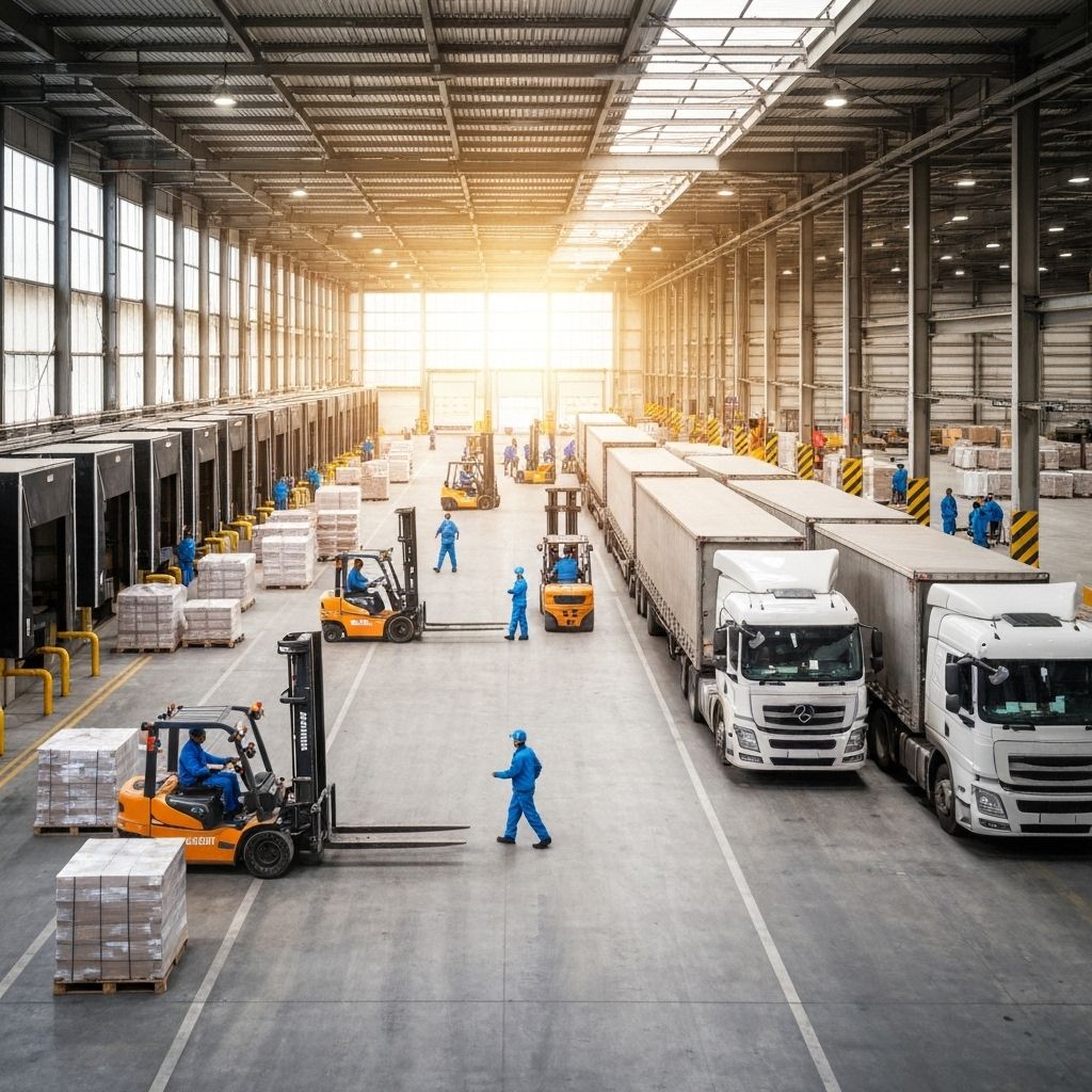 Manufacturing plant logistics operations